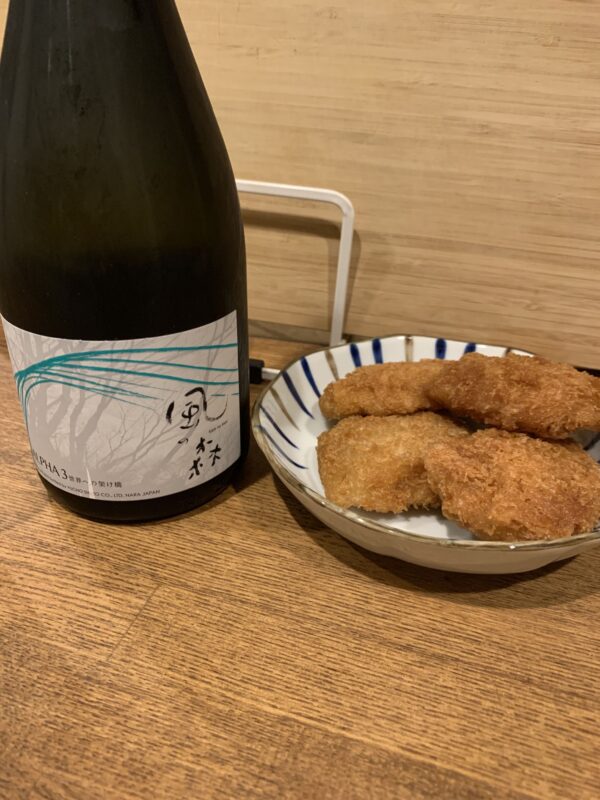 風の森アルファー3は飲みやすく初心者向け。飲むなら日本酒単体が良き